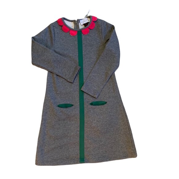 Colorfly Flower Neckline Dress With Pockets 100% Cotton 7 - Picture 1 of 4